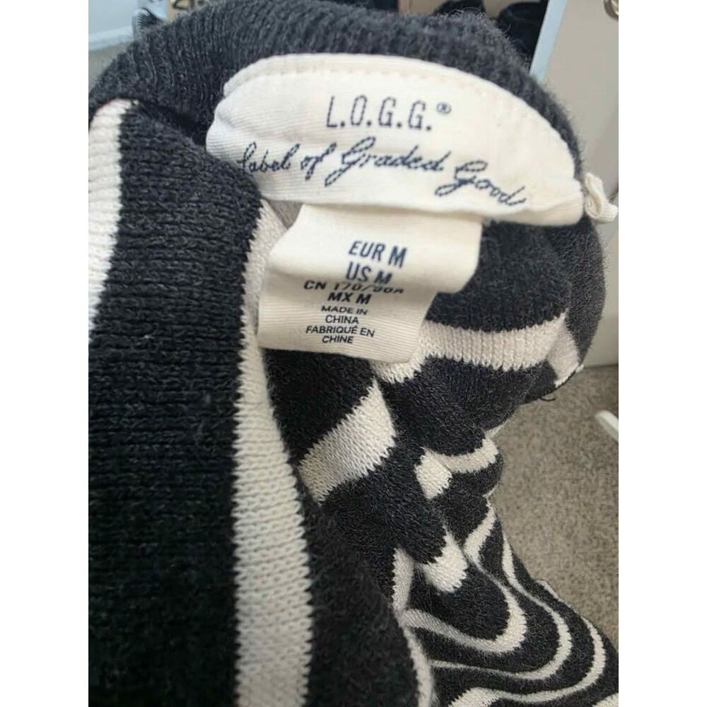 L.O.G.G. H&M Striped Sweater Dress Size Medium